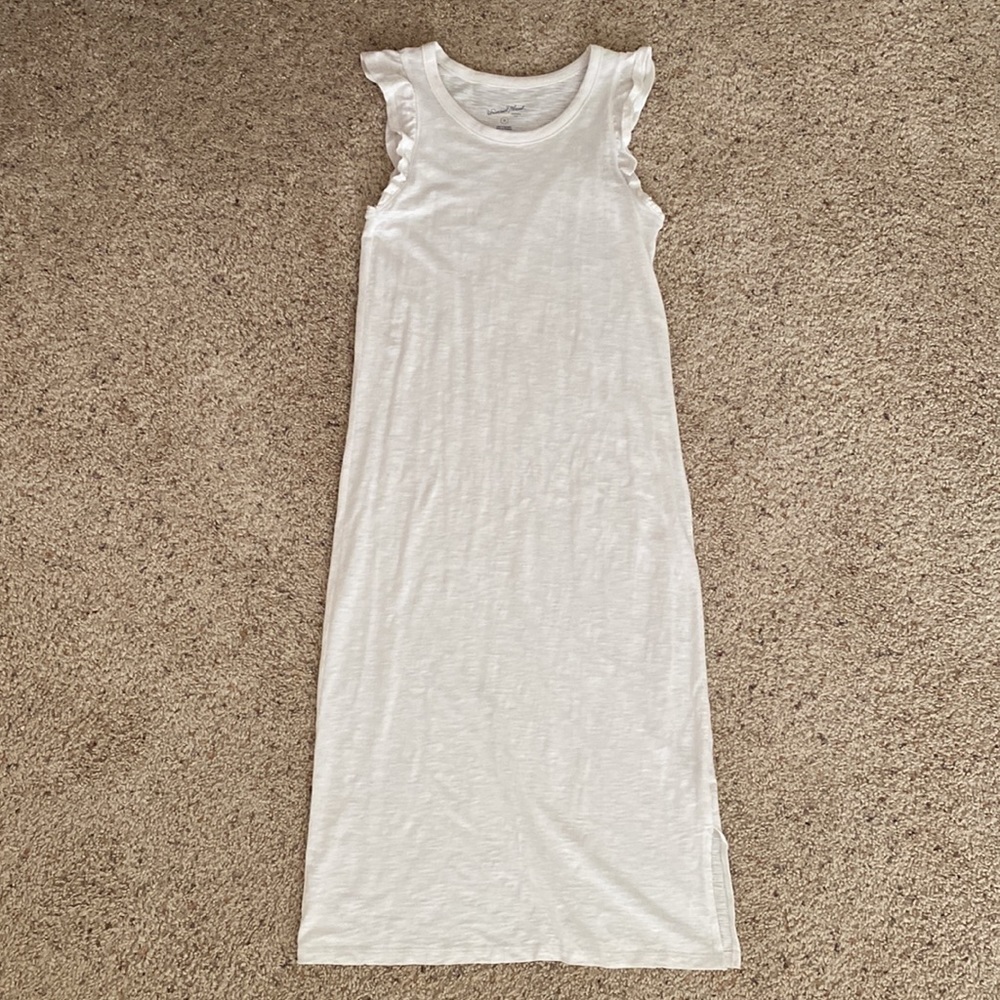 Universal Thread Flutter Sleeve Cotton Dress XS